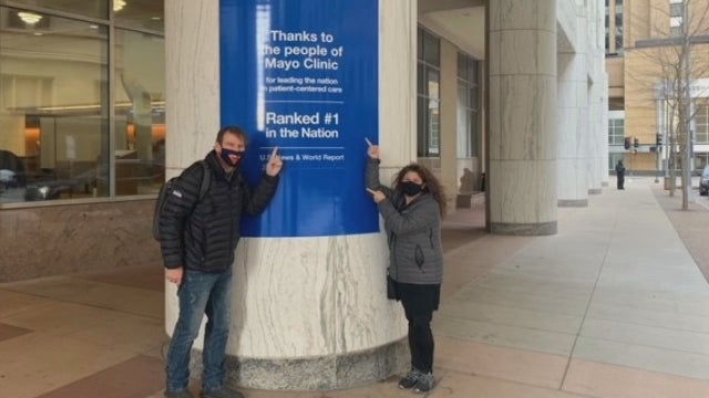 Couple to celebrate Christmas miracle at Mayo Clinic