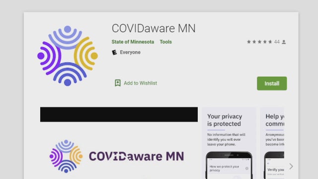 More than 230,000 Minnesotans have downloaded COVIDaware app
