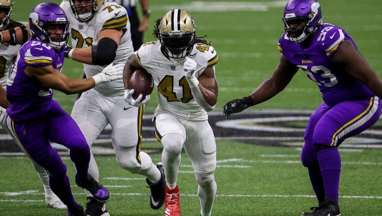 Alvin Kamara New Orleans Saints NFC Wild Card Game 2020 Images