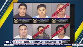 3 of 6 escaped California inmates now captured: sheriff