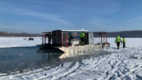 ATV, fish house break through ice on Stearns County lakes