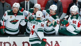 Wild take 6-game win streak to Las Vegas in battle of West's top teams