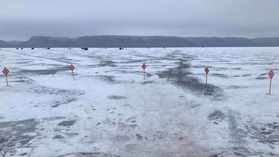 Warm January creates weak ice conditions in Minnesota