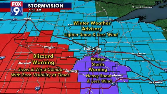 Strong winds, slushy snow make January appearance in Minnesota