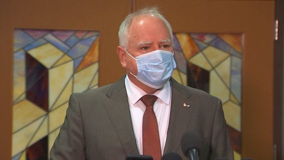 Gov. Walz, family test positive for COVID-19