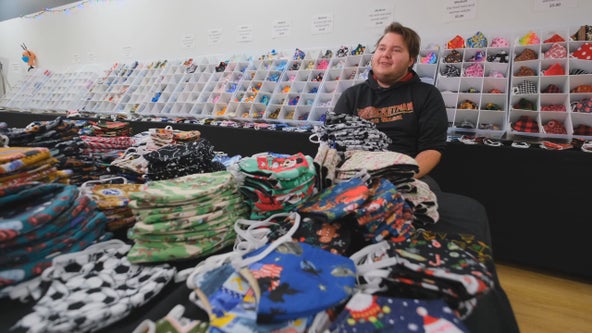 Minnesota 'Rocketman' makes face masks his pandemic passion