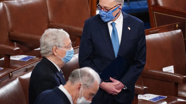Schumer, McConnell reach agreement to organize a 50-50 Senate, ending weekslong standoff