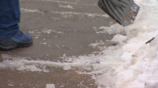 Snowfall leaves behind icy conditions in Twin Cities metro