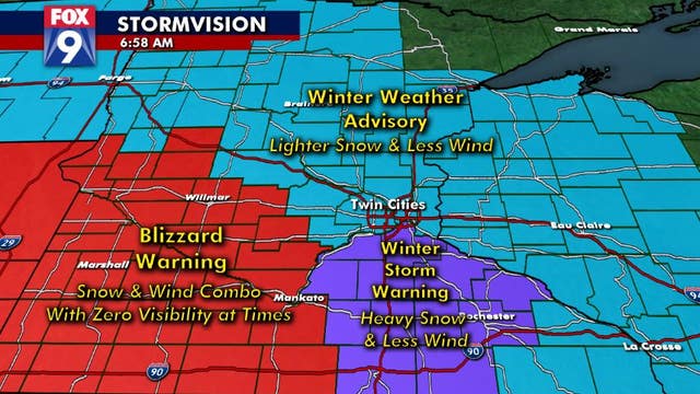 Strong winds, slushy snow make January appearance in Minnesota
