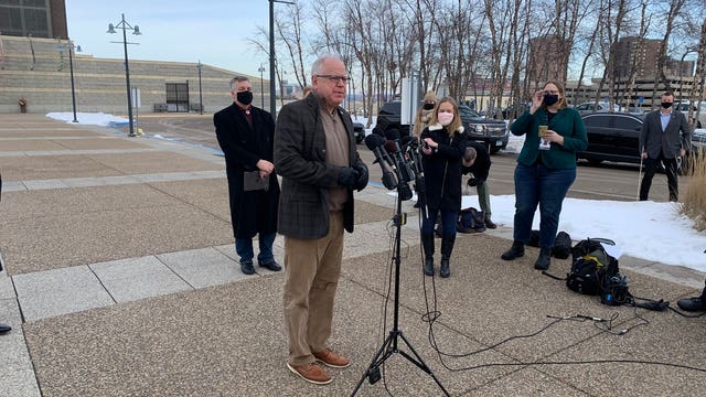 Walz calling up National Guard to deal with threats of violence at state Capitol