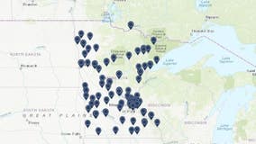 Minnesota COVID-19 vaccine locator map