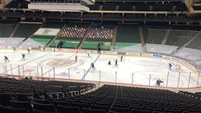 After 10-day pause, Minnesota Wild resumes practice at Xcel Energy Center