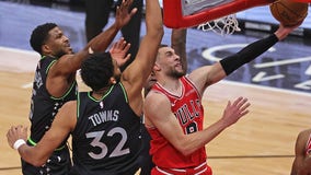 Zach LaVine goes off for 35, Timberwolves lose to Bulls 133-126 in OT