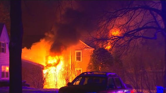 Woman injured in house fire in Minneapolis' Diamond Lake neighborhood