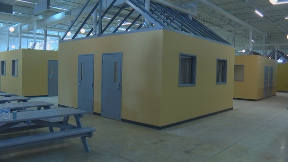 Indoor village for the homeless opening in North Loop