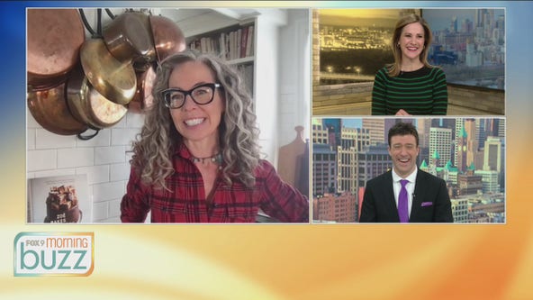 Zoë Francois chats with the Buzz about her new TV series "Zoë Bakes"