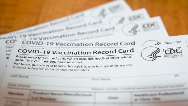 Better Business Bureau urges people to avoid sharing COVID-19 vaccination card on social media