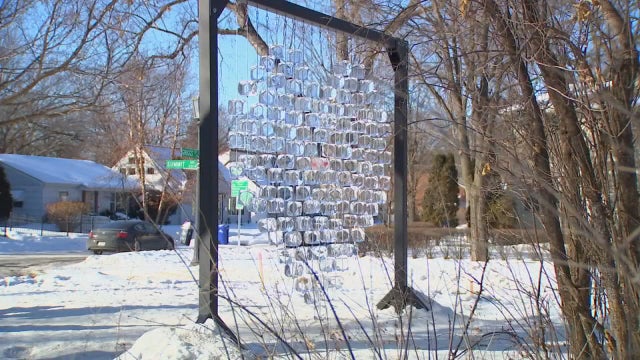 St. Paul removes anonymously installed ice sculpture