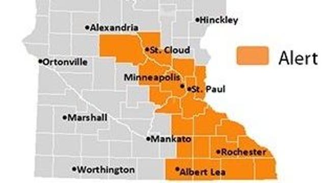 Air quality alert impacts Twin Cities metro this weekend