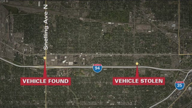 2 children safe after van they were in left running, stolen in St. Paul