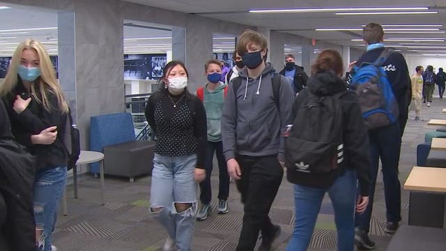 St. Francis middle, high school students return ahead of Walz announcement