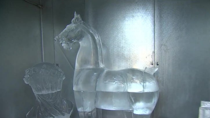 Popular artwork from Minneapolis Institute of Art recreated in ice - Vimarsana News