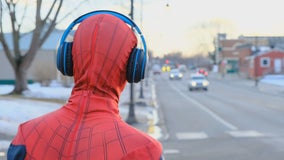 Rockford teenager turning heads with Spiderman-clad struts through town