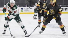 Wild lose third period lead, fall 5-4 in OT to Vegas Golden Knights