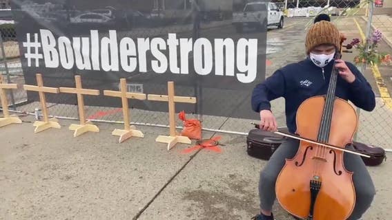Minnesota survivor of Boulder shooting returns to play cello at memorial