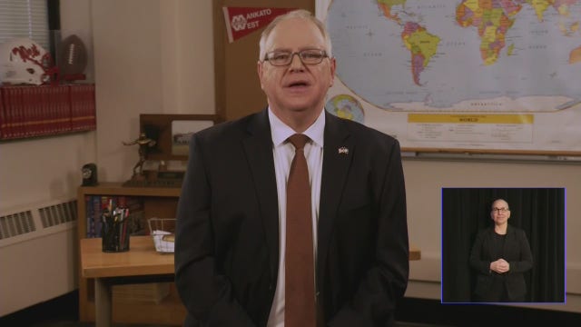 'We're coming back': Walz optimistic in 3rd State of the State address