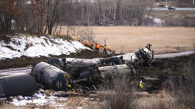 Noisy Plymouth train derailment cleanup expected to last into summer