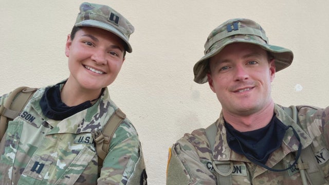 Minnesota couple prepares for Middle East deployment with National Guard