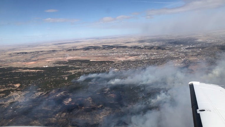 South Dakota wildfire