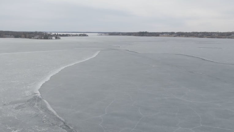 ice out lake minnetonka