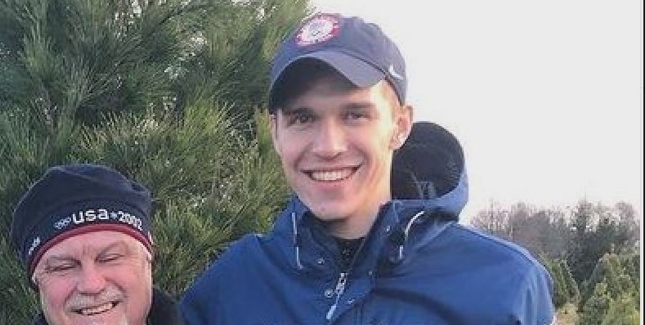 Star speed skater at Macalester College 
