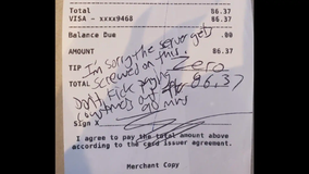 NJ server receives almost $2,000 after customer refuses to tip over COVID-19 rules