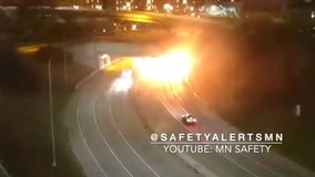 Two dead after fiery crash at Lowry Hill Tunnel in Minneapolis