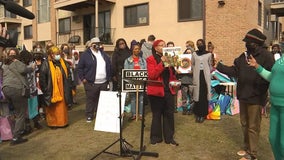 Calmer night in Brooklyn Center as demonstrators mark 1 week since Wright shooting