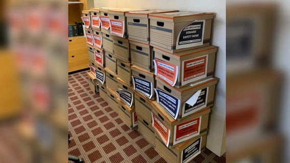 Activists deliver 30 boxes of signatures for petition to replace Minneapolis Police Department