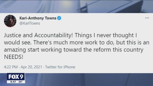 Sports world reacts to Chauvin verdict