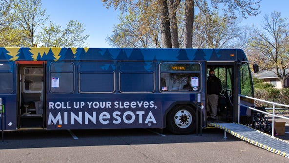 Minnesota launches COVID-19 vaccination bus clinics