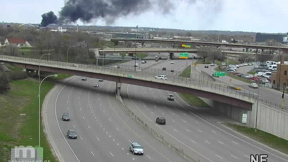 Crews put out scrap metal fire in Minneapolis