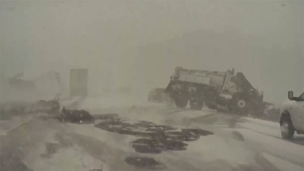 Interstate 41 pileup in WI caught on camera; dozens of vehicles involved