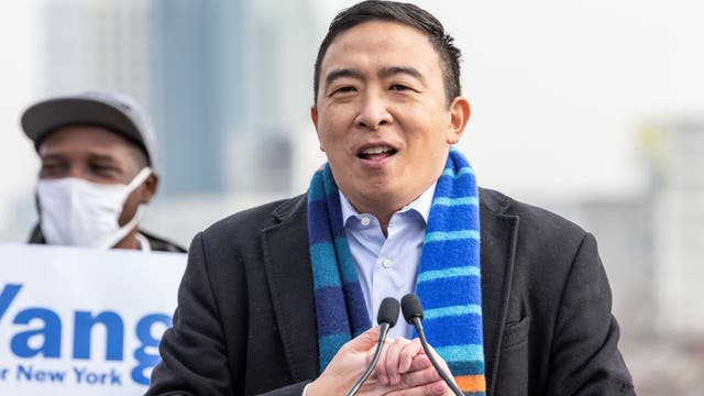 Andrew Yang hospitalized with an apparent kidney stone