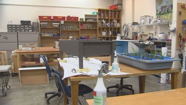 Special education students refurbish boutique during pandemic closure