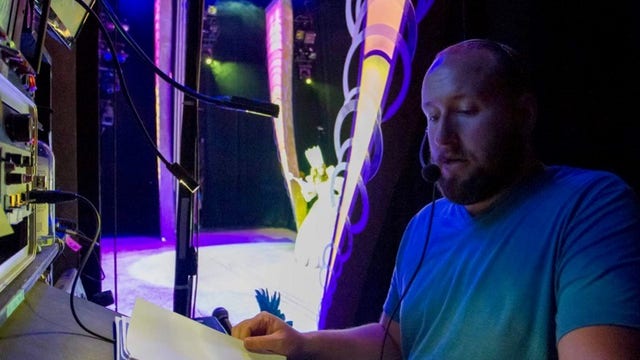 Former stage managers find a new stage directing COVID-19 vaccinations