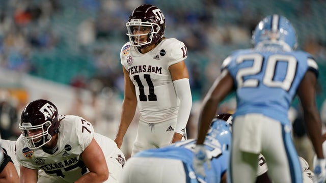 Vikings take Texas A&M quarterback with first of four 3rd round picks