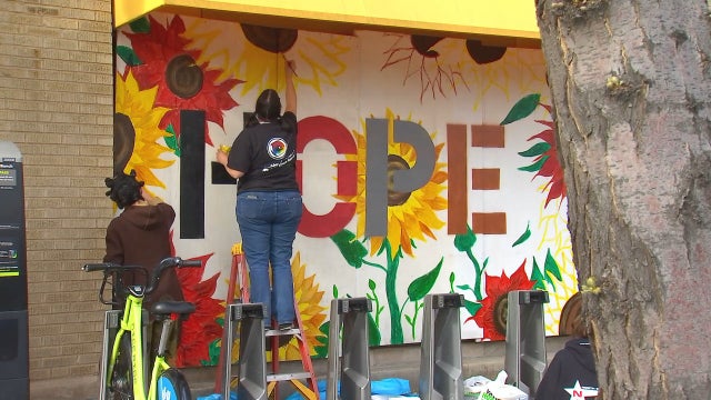 Artists spread messages of hope through art at the Midtown Global Market
