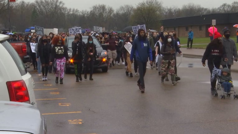 Becker HS walkout