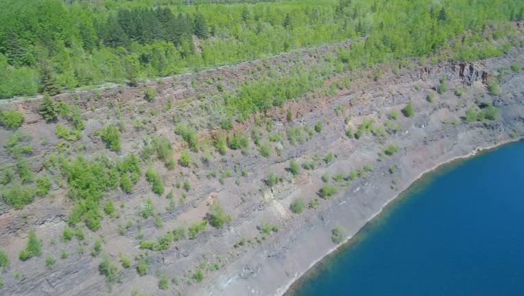 mine pit Virginia